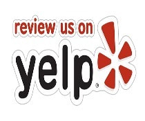 Picture of YELP sign, to see Yelp reviews for  Asian Massage Therapy 515-305-9139